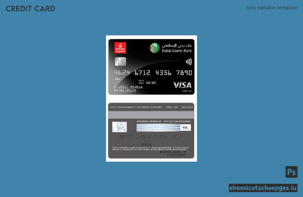 Vereinigte Arabische Emirate, Dubai Islamic Bank, Emirates Skywards, DIB Infinite – Beispielvorschau